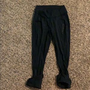 Gymshark cropped black leggings